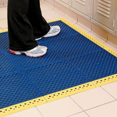 Interlocking Rubber Mats, LokTyle™ Drainage Mats in Stock ULINE